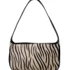 BLACK COLOUR Bcmalia Baguette Bag Zebra