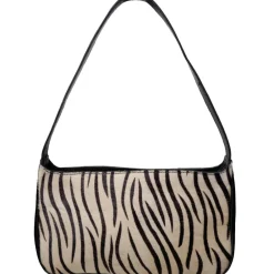 BLACK COLOUR Bcmalia Baguette Bag Zebra