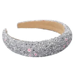 BLACK COLOUR Bcpetra Beaded Headband Silver
