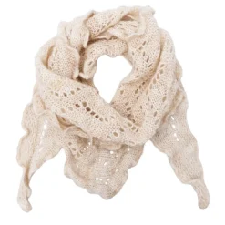 BLACK COLOUR Bcsiri Mini Triangle Scarf Natural