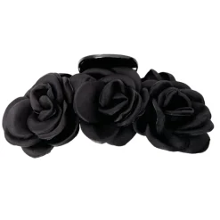 BLACK COLOUR Bcviola Flower Hair Claw Black
