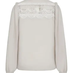 BRUUNS BAZAAR Camilla Abenas Shirt Silver Cloud