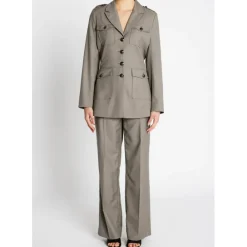 BRUUNS BAZAAR Carota Elizi Pants Concrete