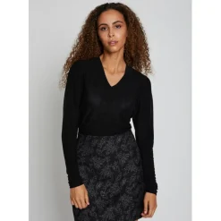 BRUUNS BAZAAR Comfrey Avalon Blouse Black
