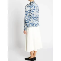 BRUUNS BAZAAR Floret Zeas Sh Blue Lace