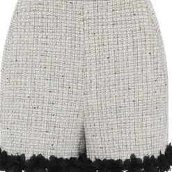 BRUUNS BAZAAR Fumewort Nadinus Shorts Grey Check
