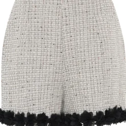 BRUUNS BAZAAR Fumewort Nadinus Shorts Grey Check