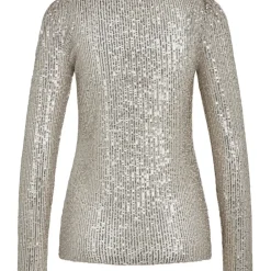 BRUUNS BAZAAR Ilex Round Neck Silver Grey