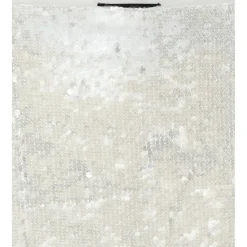 BRUUNS BAZAAR Mossrose Joan Skirt Hvid Sølv