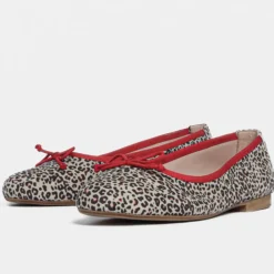 BUKELA Merle Ballerinaer Leopard/Red