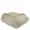 C'EST BON Bedspread Cotton w/linentassels, Linen, 240x260 Cm