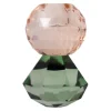 C'EST BON Lysestage 301.960.95 Fersken Oliven 10x6 cm.
