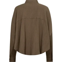 CO' COUTURE Angela Wing Shirt Walnut