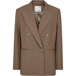 CO' COUTURE Aniston Uniform Blazer Walnut