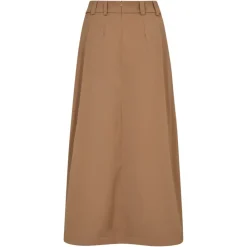 CO' COUTURE Anya Pleat Skirt Khaki
