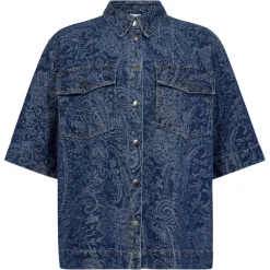 CO' COUTURE Dean Denim Shirt Denim Blue