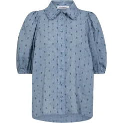 CO' COUTURE Dottie Shirt Dusty Blue