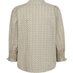 CO' COUTURE Elsy Frill Blouse Bone