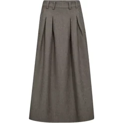 CO' COUTURE Nana Pleat Skirt Mink
