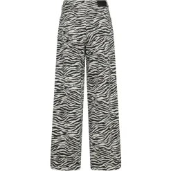 CO' COUTURE Zion Zebra Wide Pant White Black