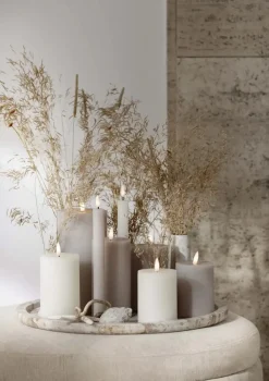 COZY LIVING 3514 LED Rustic Stone D7,5 H15 cm.