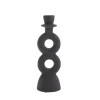 COZY LIVING Candle Holder Black