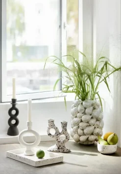 COZY LIVING Candle Holder Black