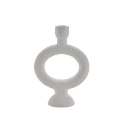 COZY LIVING Candle Holder White
