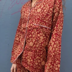 CRAFT SISTERS Pyjamas Ruby Red
