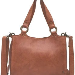 DEPECHE 16218 Skuldertaske Vintage Cognac