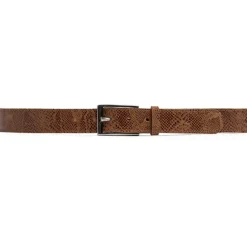 DEPECHE Belt 95 cm Camel Snake