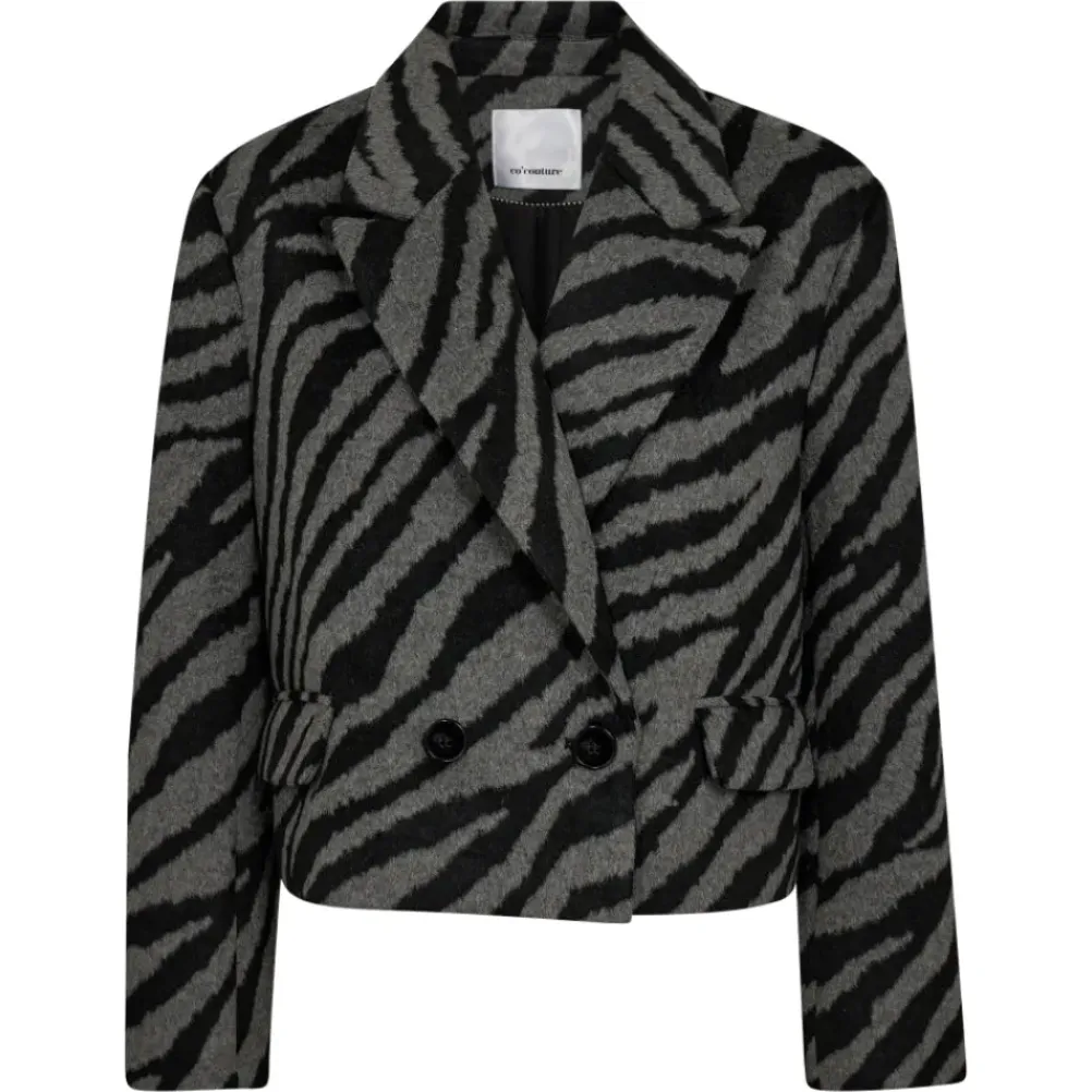 DEPECHE Jane Jacket Grey Leo