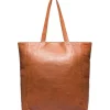 DEPECHE Shopper Cognac