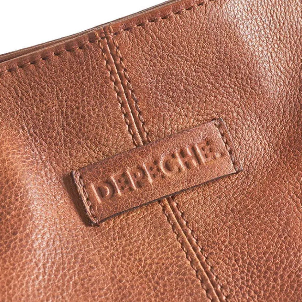 DEPECHE Skuldertaske 16184 Cognac