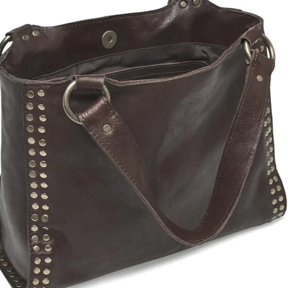 DEPECHE Skuldertaske 16228 Vintage Brown
