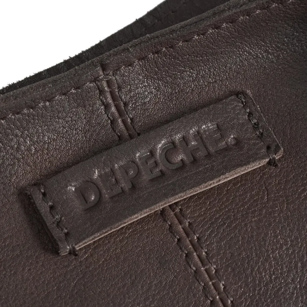 DEPECHE Skuldertaske 16228 Vintage Brown