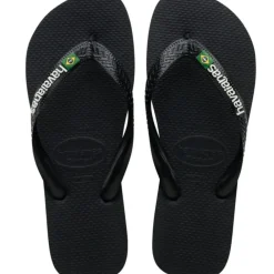 HAVAIANAS Brasil Logo Black/Black