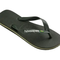 HAVAIANAS Brasil Logo Green Olive
