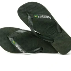 HAVAIANAS Brasil Logo Green Olive