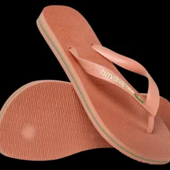 HAVAIANAS Brasil Logo Pink Clay
