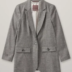 HEYANNO Rock Terry Blazer Grey Melange