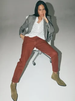 HEYANNO Rock Terry Blazer Grey Melange