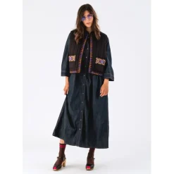 IVY COPENHAGEN Augusta Boxy Blazer Vest Denim Blue