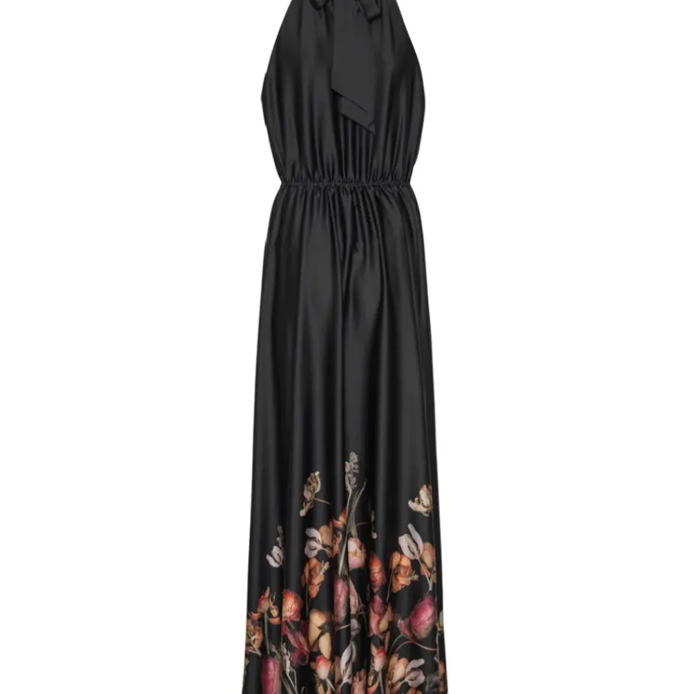 KARMAMIA Ava Maxi Dress Black Blossom