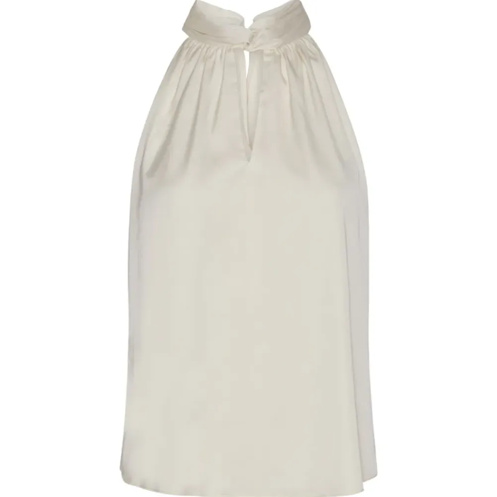 KARMAMIA Ava Top Off White