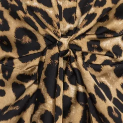 KARMAMIA Blair Blouse Hammered Leopard