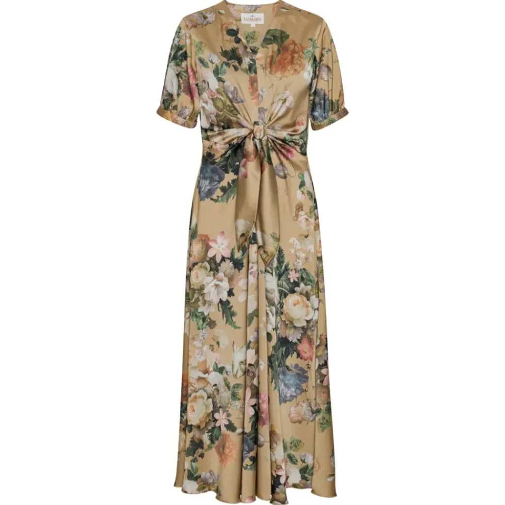 KARMAMIA Faye Dress Taupe Bloom