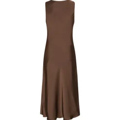 KARMAMIA Flow Dress Semi Rich Brown