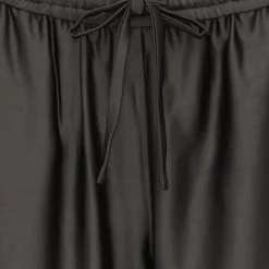 KARMAMIA Garcia Pants Black Satin