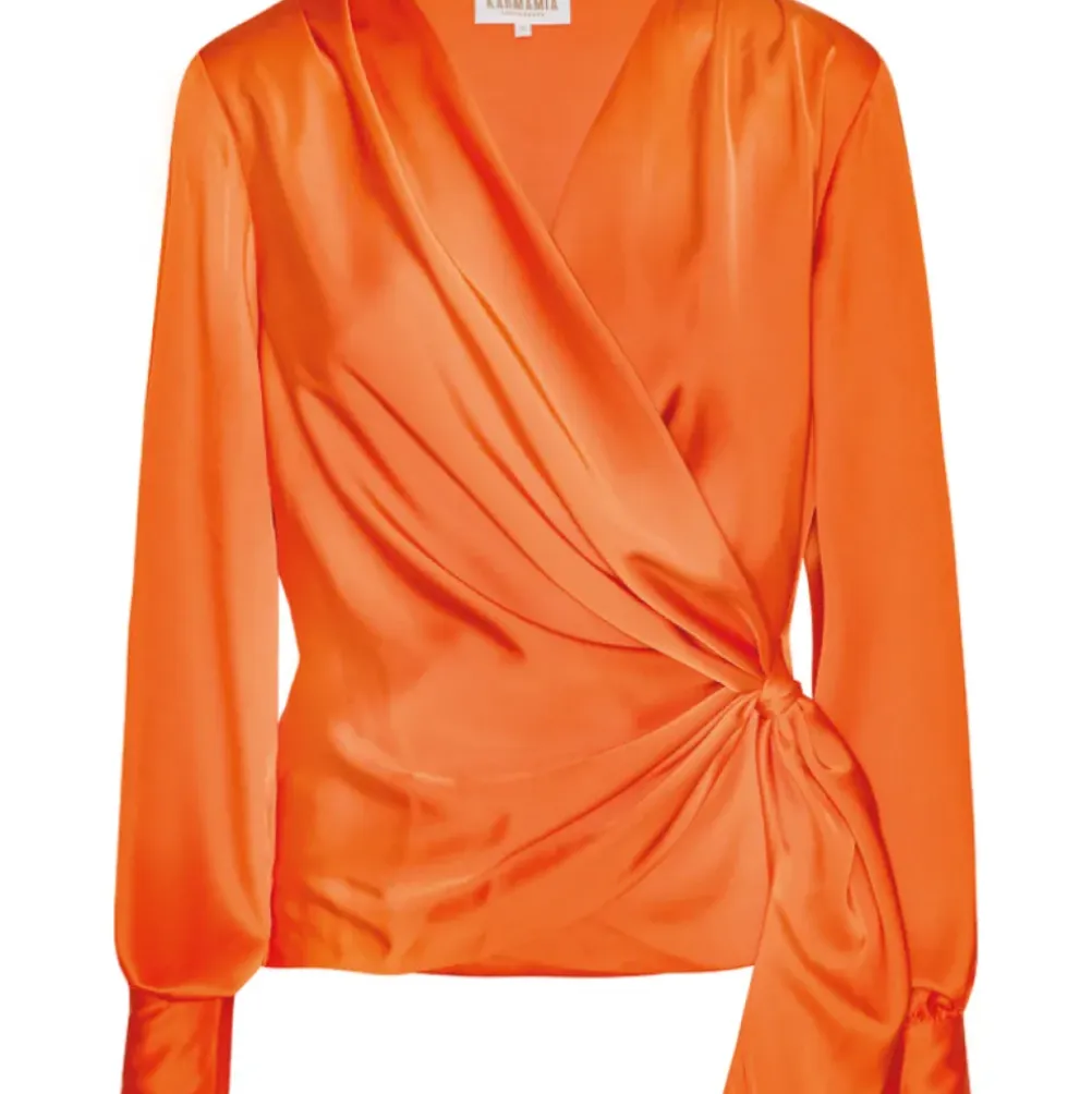 KARMAMIA Ines Blouse Semi Rich Orange